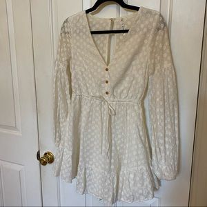 Hello Molly White Summer Dress